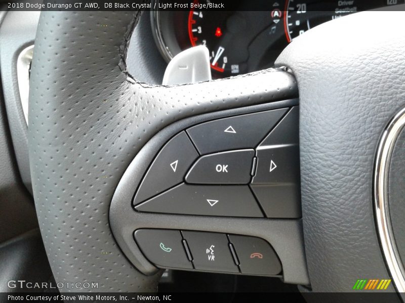 DB Black Crystal / Light Frost Beige/Black 2018 Dodge Durango GT AWD