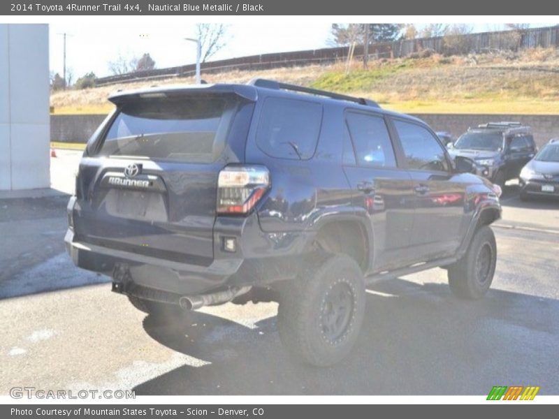 Nautical Blue Metallic / Black 2014 Toyota 4Runner Trail 4x4