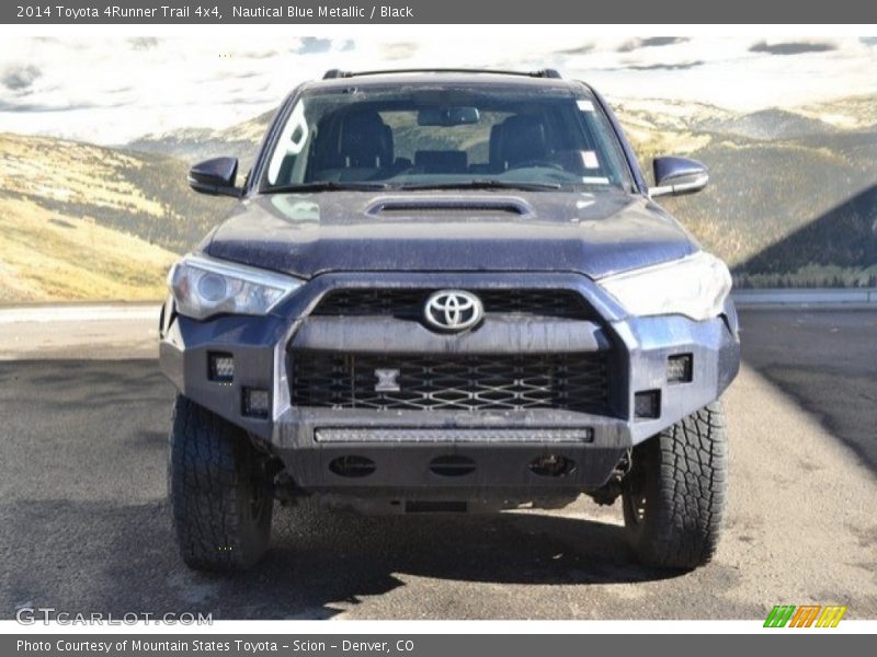 Nautical Blue Metallic / Black 2014 Toyota 4Runner Trail 4x4
