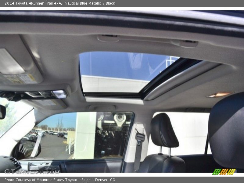 Nautical Blue Metallic / Black 2014 Toyota 4Runner Trail 4x4