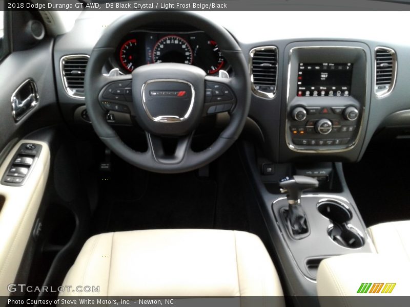 DB Black Crystal / Light Frost Beige/Black 2018 Dodge Durango GT AWD