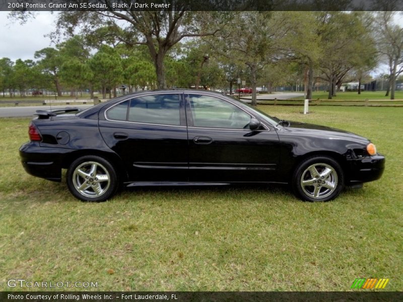 Black / Dark Pewter 2004 Pontiac Grand Am SE Sedan