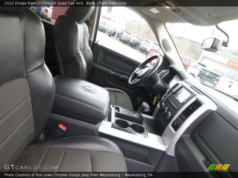 Black / Dark Slate Gray 2012 Dodge Ram 1500 Sport Quad Cab 4x4