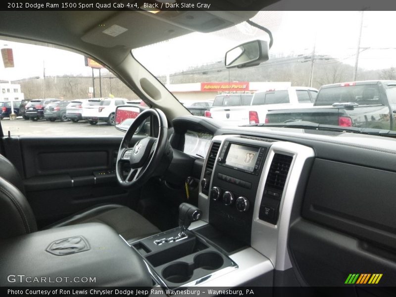 Black / Dark Slate Gray 2012 Dodge Ram 1500 Sport Quad Cab 4x4