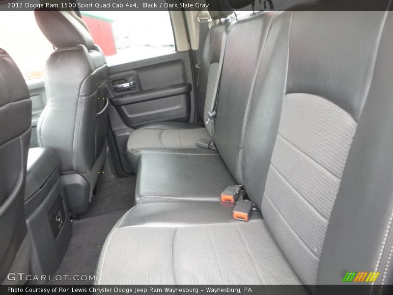 Black / Dark Slate Gray 2012 Dodge Ram 1500 Sport Quad Cab 4x4
