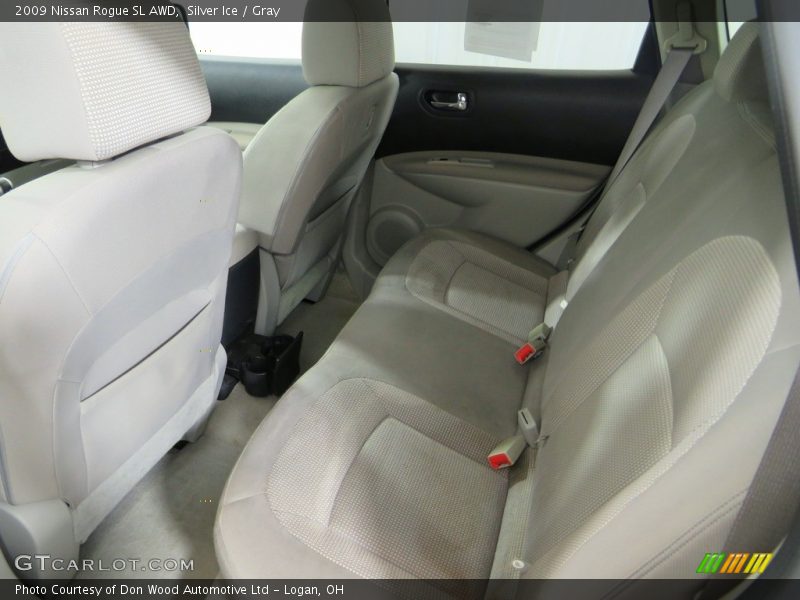 Silver Ice / Gray 2009 Nissan Rogue SL AWD