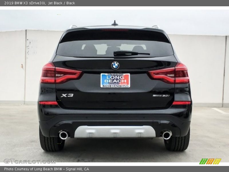 Jet Black / Black 2019 BMW X3 sDrive30i