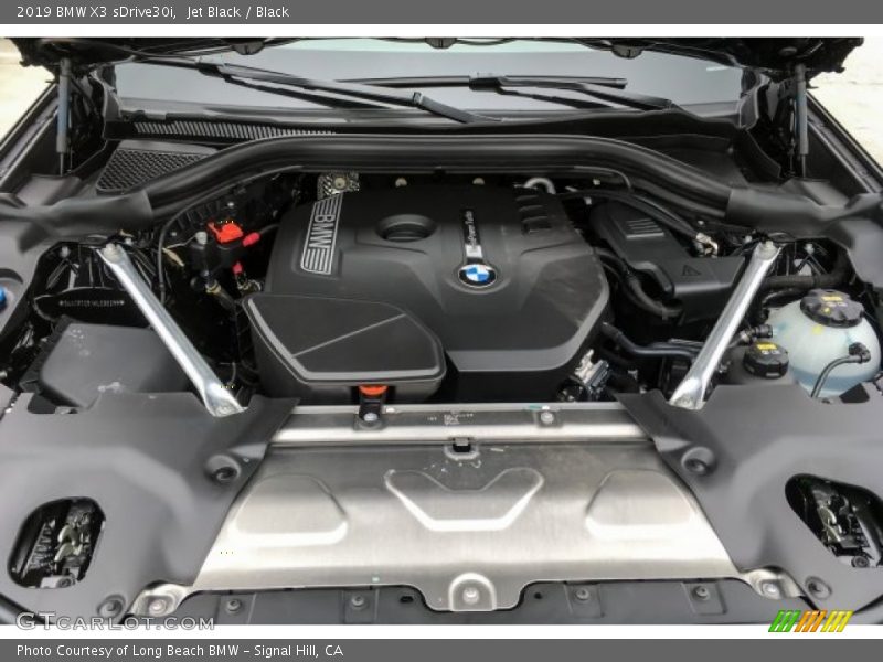 Jet Black / Black 2019 BMW X3 sDrive30i