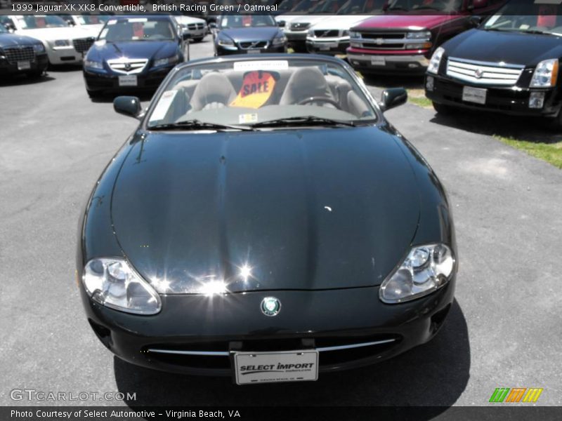British Racing Green / Oatmeal 1999 Jaguar XK XK8 Convertible