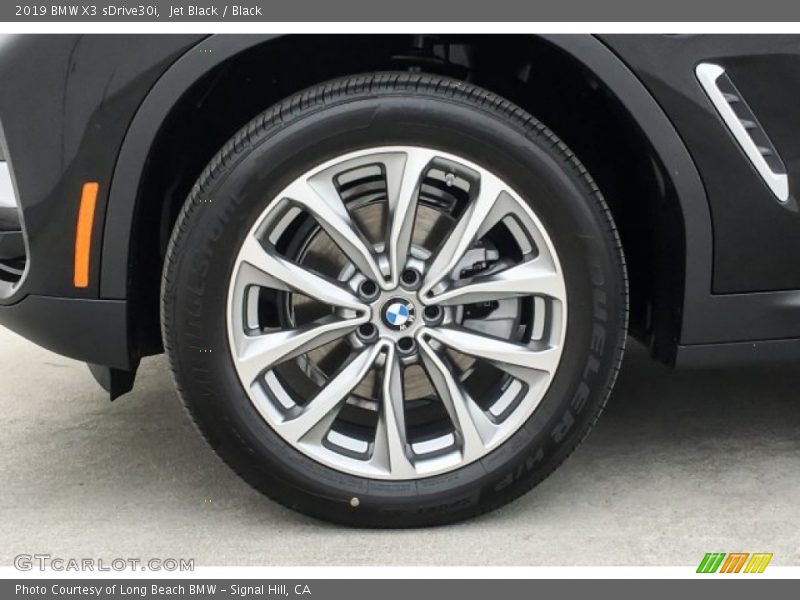 Jet Black / Black 2019 BMW X3 sDrive30i