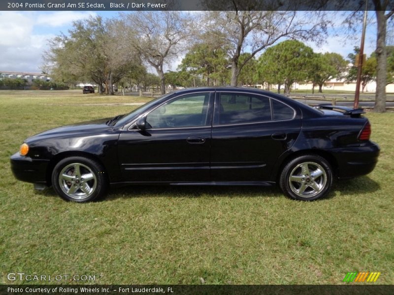 Black / Dark Pewter 2004 Pontiac Grand Am SE Sedan