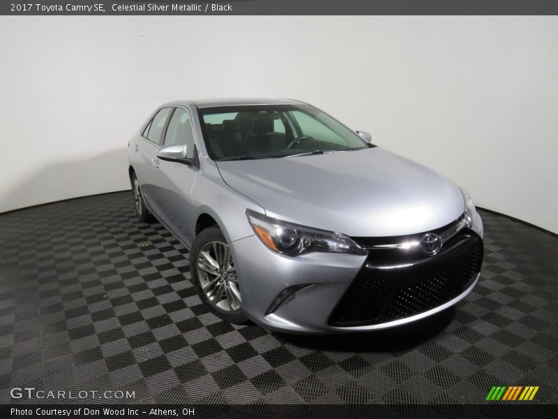 Celestial Silver Metallic / Black 2017 Toyota Camry SE