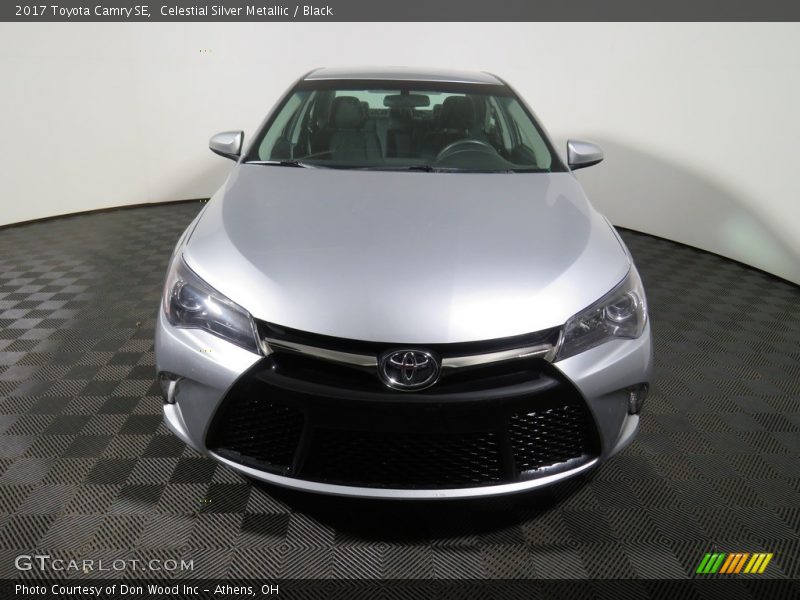 Celestial Silver Metallic / Black 2017 Toyota Camry SE
