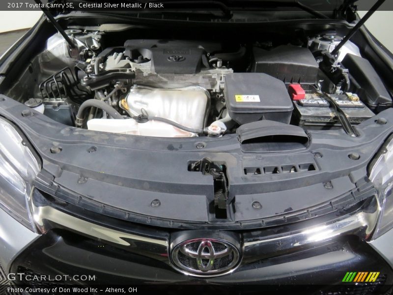 Celestial Silver Metallic / Black 2017 Toyota Camry SE