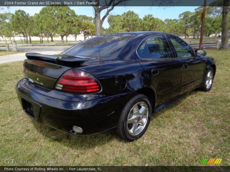 Black / Dark Pewter 2004 Pontiac Grand Am SE Sedan