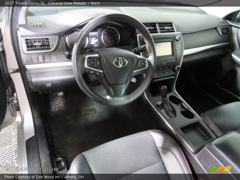 Celestial Silver Metallic / Black 2017 Toyota Camry SE