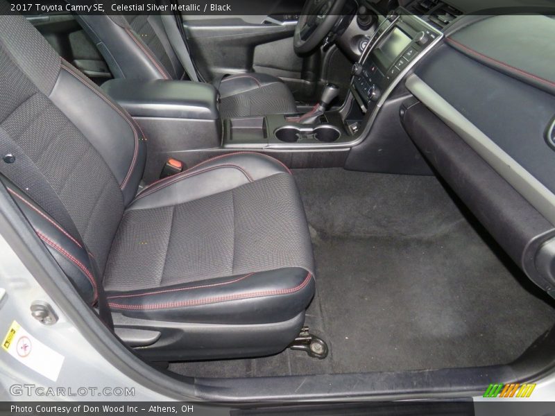 Celestial Silver Metallic / Black 2017 Toyota Camry SE