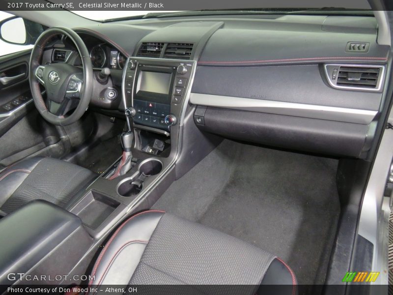 Celestial Silver Metallic / Black 2017 Toyota Camry SE