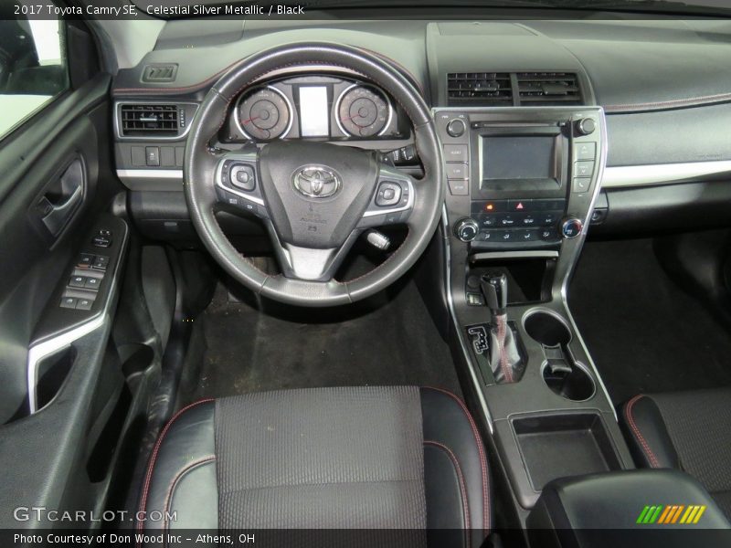 Celestial Silver Metallic / Black 2017 Toyota Camry SE