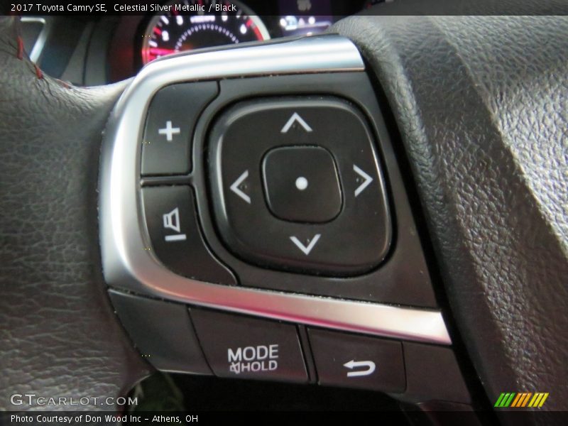 Celestial Silver Metallic / Black 2017 Toyota Camry SE