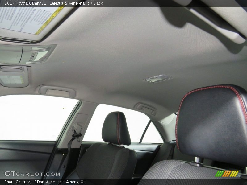 Celestial Silver Metallic / Black 2017 Toyota Camry SE