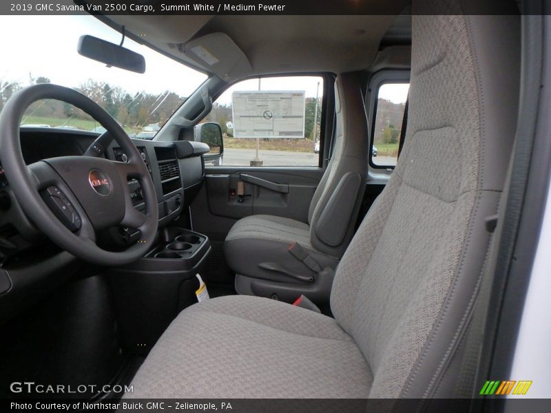 Front Seat of 2019 Savana Van 2500 Cargo