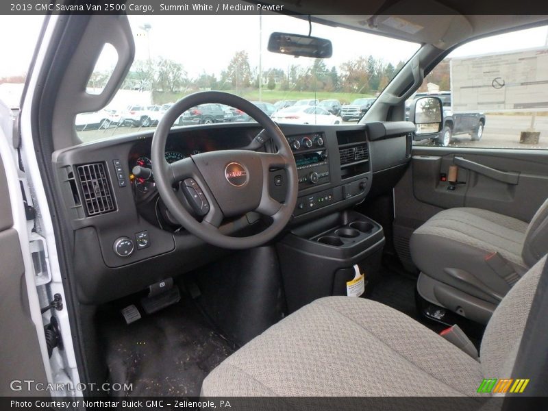  2019 Savana Van 2500 Cargo Medium Pewter Interior