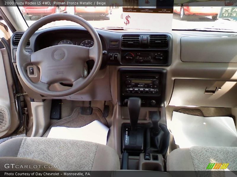 Roman Bronze Metallic / Beige 2000 Isuzu Rodeo LS 4WD