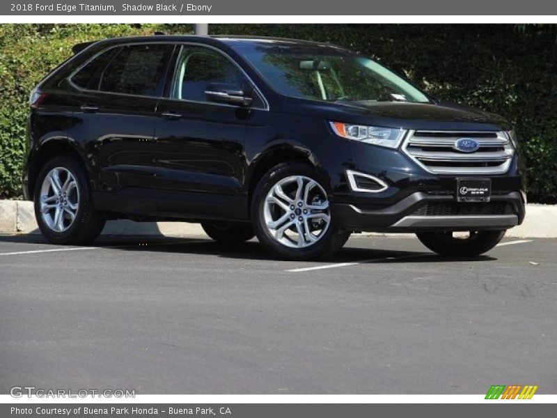 Shadow Black / Ebony 2018 Ford Edge Titanium