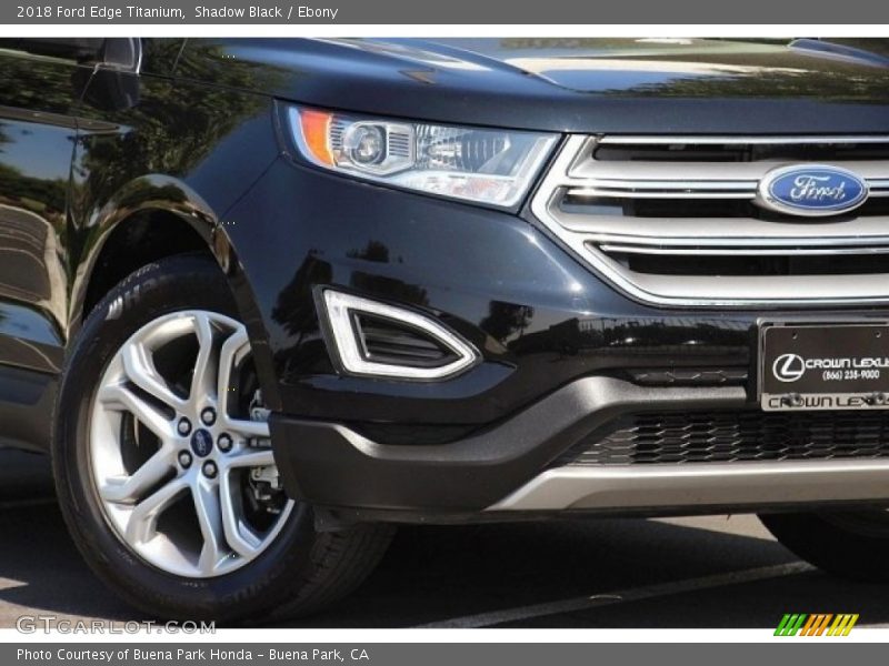 Shadow Black / Ebony 2018 Ford Edge Titanium