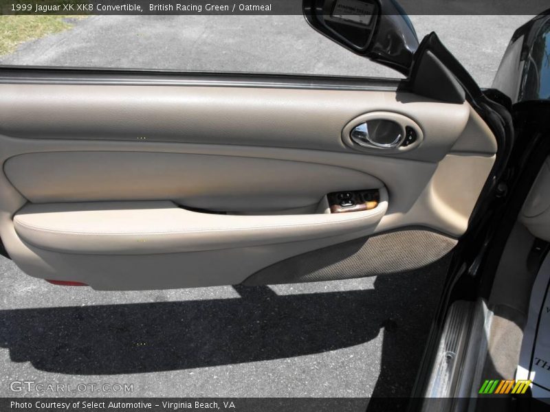 British Racing Green / Oatmeal 1999 Jaguar XK XK8 Convertible
