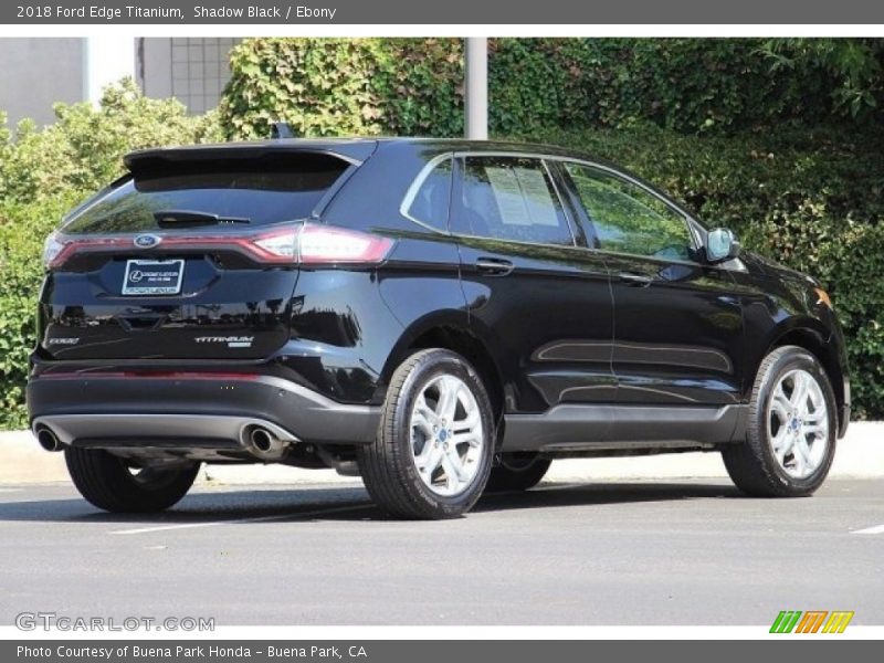 Shadow Black / Ebony 2018 Ford Edge Titanium
