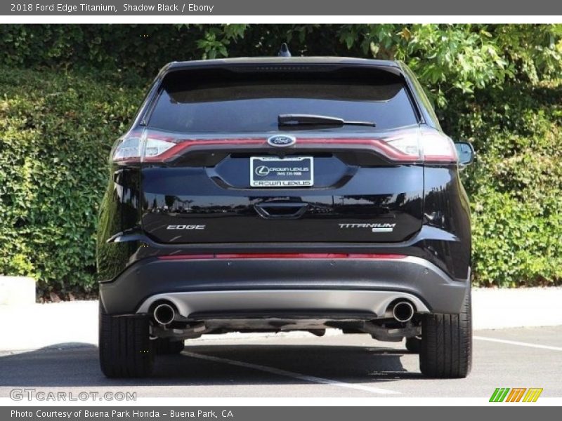 Shadow Black / Ebony 2018 Ford Edge Titanium