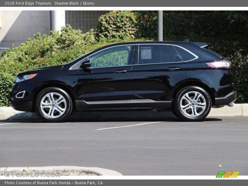 Shadow Black / Ebony 2018 Ford Edge Titanium