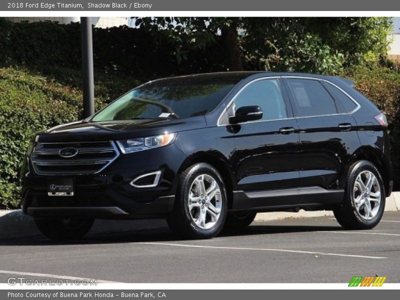 Shadow Black / Ebony 2018 Ford Edge Titanium