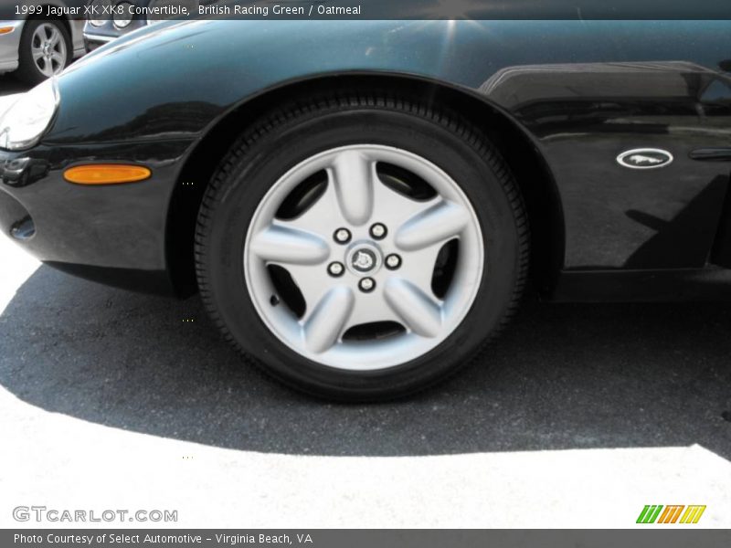 British Racing Green / Oatmeal 1999 Jaguar XK XK8 Convertible