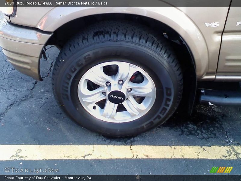 Roman Bronze Metallic / Beige 2000 Isuzu Rodeo LS 4WD