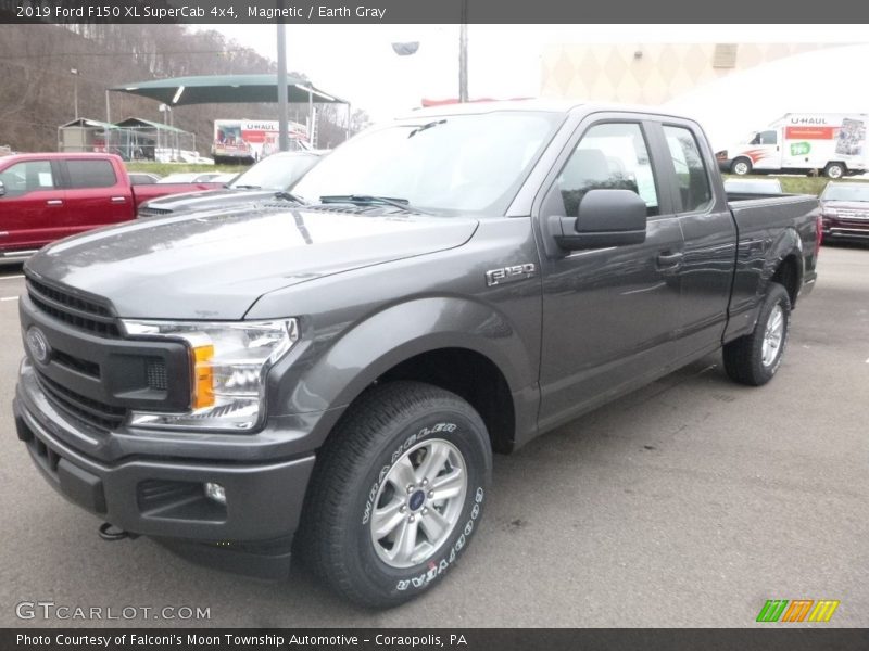 Magnetic / Earth Gray 2019 Ford F150 XL SuperCab 4x4