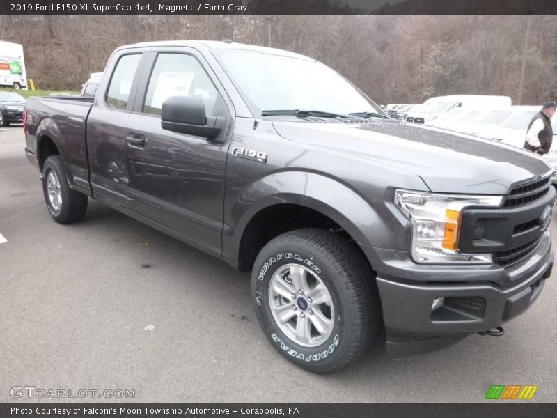 Magnetic / Earth Gray 2019 Ford F150 XL SuperCab 4x4