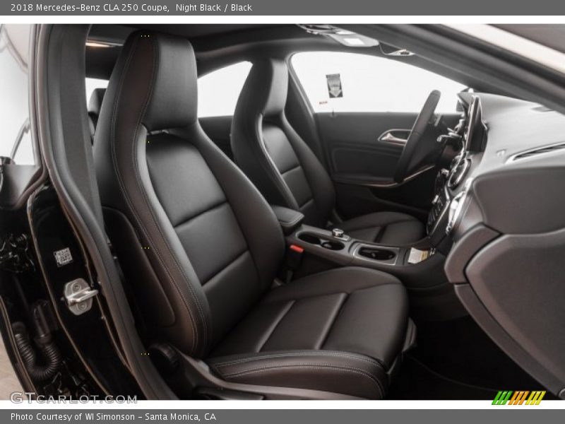 Night Black / Black 2018 Mercedes-Benz CLA 250 Coupe