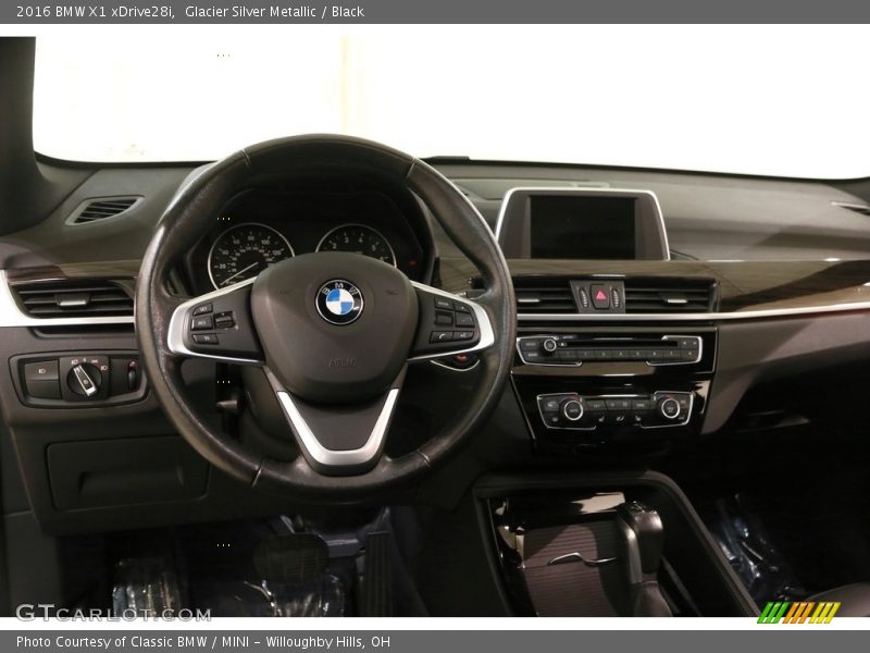 Glacier Silver Metallic / Black 2016 BMW X1 xDrive28i