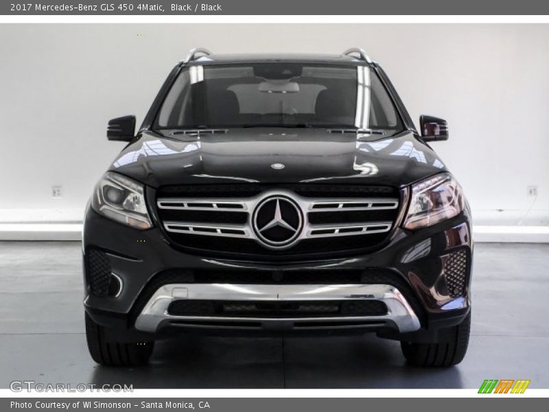 Black / Black 2017 Mercedes-Benz GLS 450 4Matic