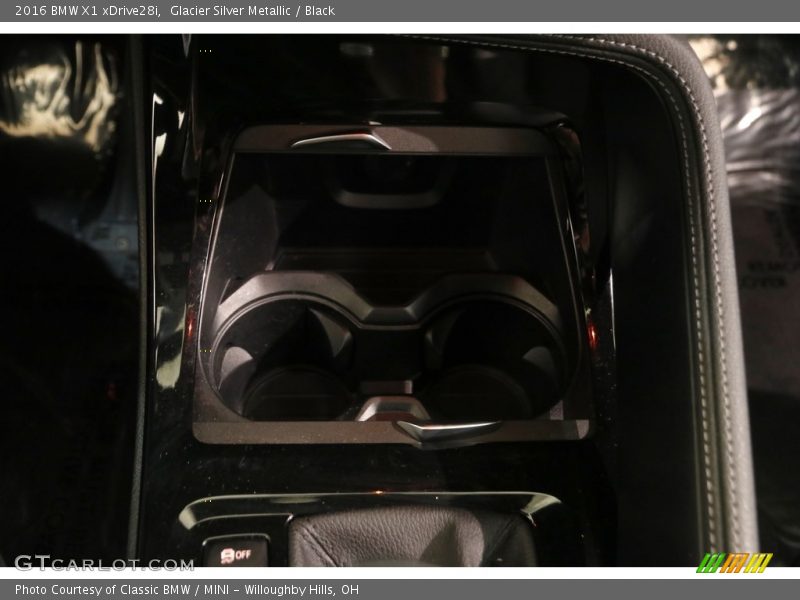 Glacier Silver Metallic / Black 2016 BMW X1 xDrive28i