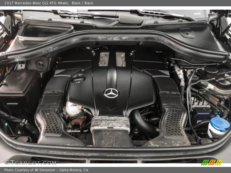 Black / Black 2017 Mercedes-Benz GLS 450 4Matic