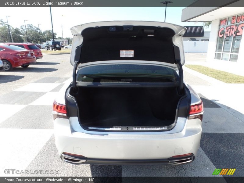 Liquid Platinum / Black 2018 Lexus LS 500