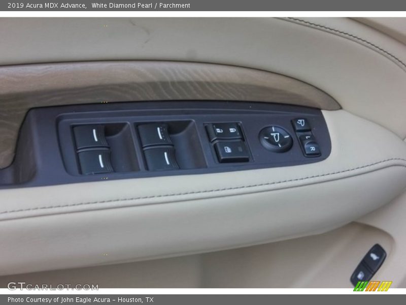 White Diamond Pearl / Parchment 2019 Acura MDX Advance