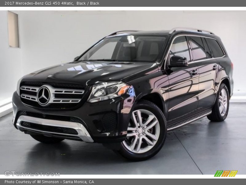 Black / Black 2017 Mercedes-Benz GLS 450 4Matic