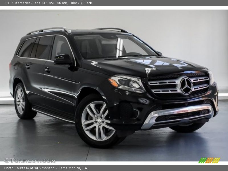 Black / Black 2017 Mercedes-Benz GLS 450 4Matic