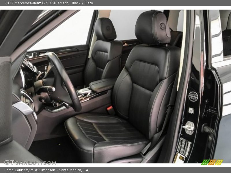 Black / Black 2017 Mercedes-Benz GLS 450 4Matic