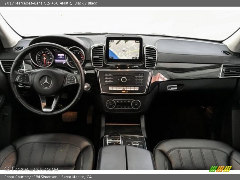 Black / Black 2017 Mercedes-Benz GLS 450 4Matic